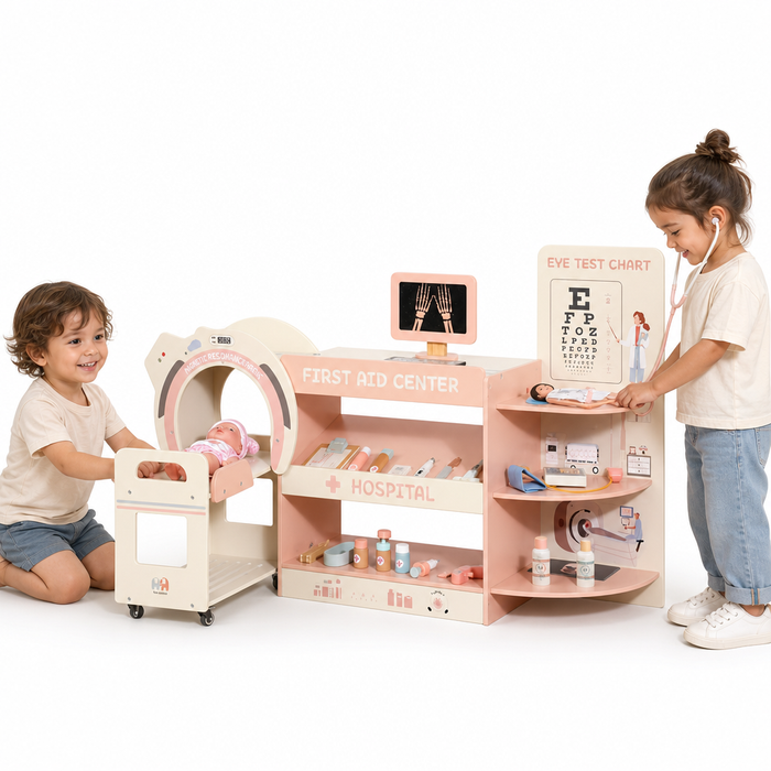 Wooden First Aid Hospital Playset