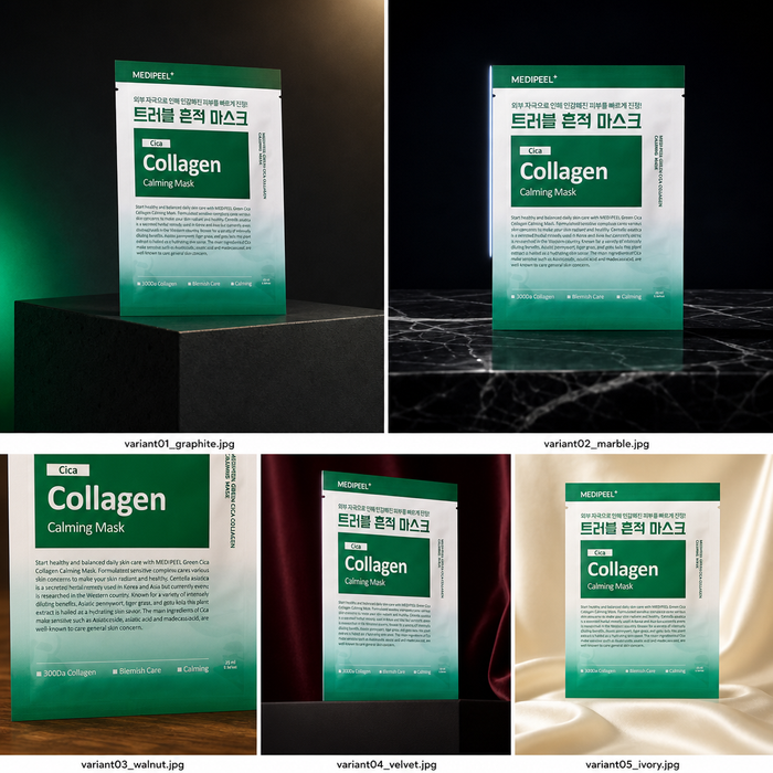 MEDIPEEL CICA COLLAGEN CALMING MASK 